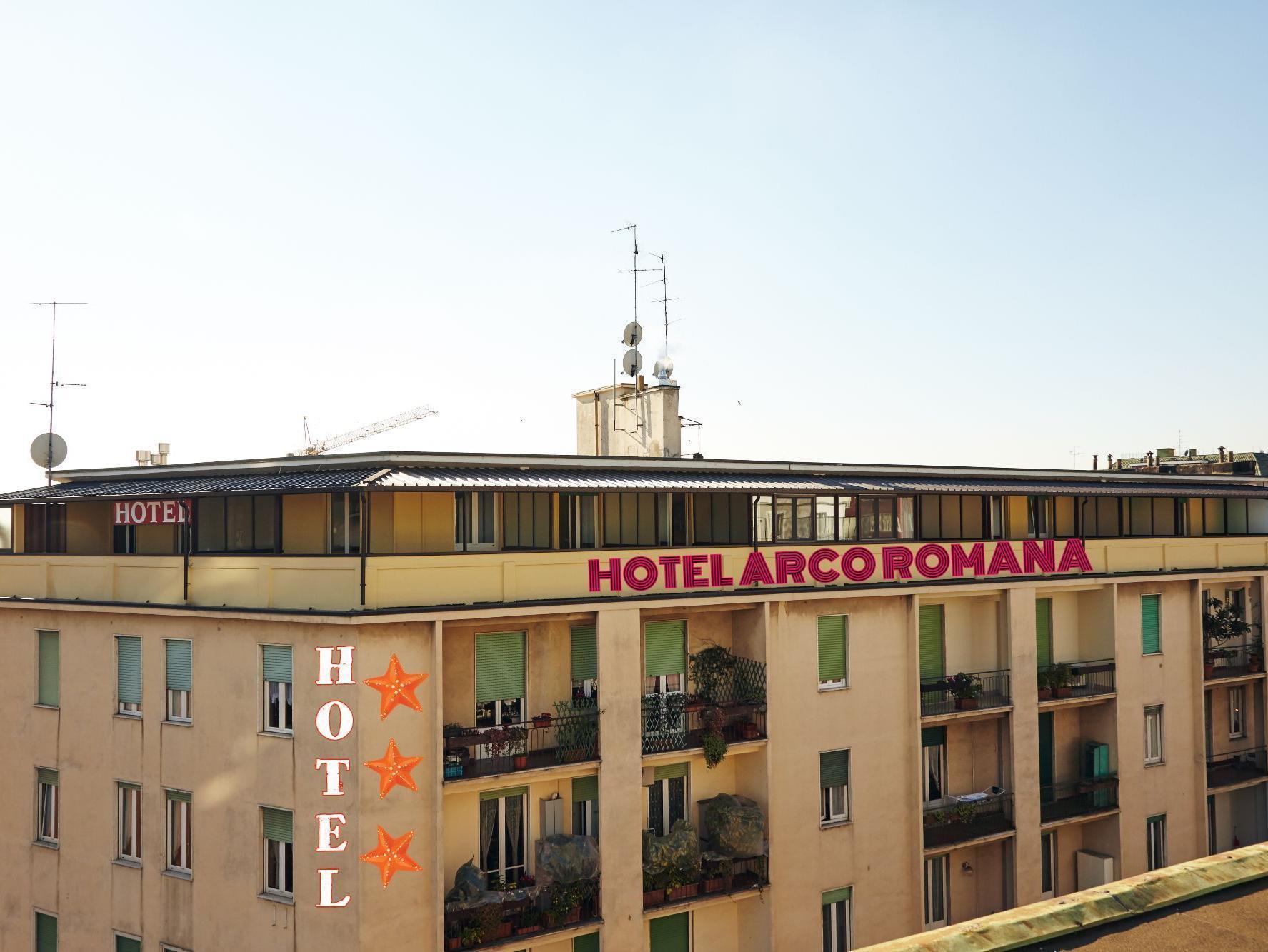 Hotel Arco Romana Milano Exterior foto