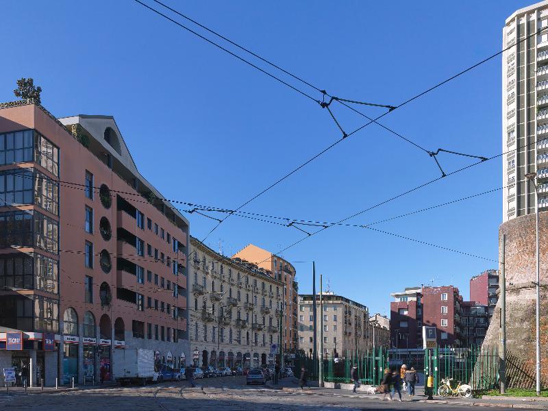 Hotel Arco Romana Milano Exterior foto