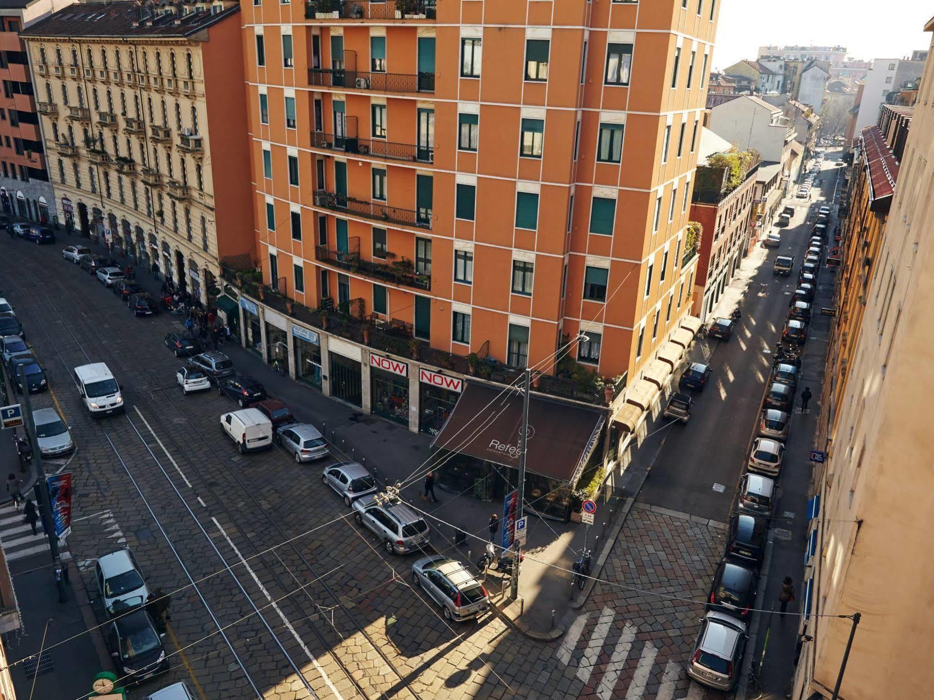 Hotel Arco Romana Milano Exterior foto